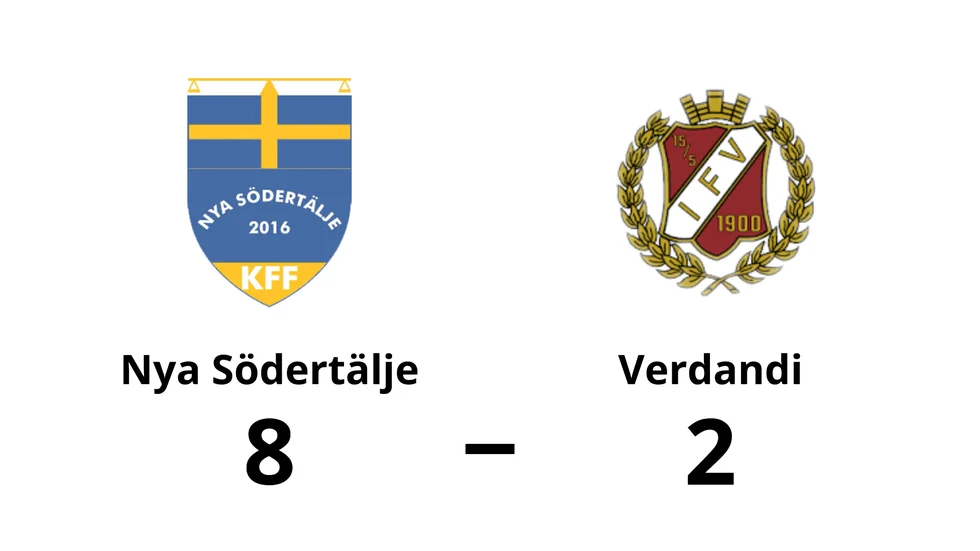 Nya Södertälje KFF vann mot IF Verdandi