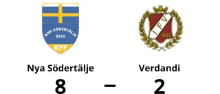 Tung förlust för Verdandi på bortaplan mot Nya Södertälje
