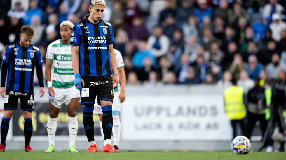 Sirius Yousef Salech brände en straff mot Västerås.