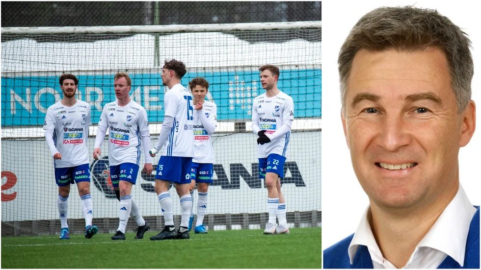 Fredrik Holmbom menar att IFK Luleå står tryggt utan Per Jensen och att man ska diskutera om det blir en ny sportchef eller inte.