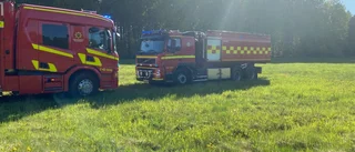 Större brand i Vrinneviskogen – röklukt kändes i delar av stan