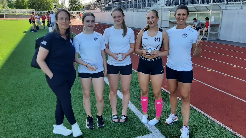 Motala AIF hade hemmaframgångar i den egna tävlingen Team Sportia outdoor games på söndagen på Idrottsparken.
