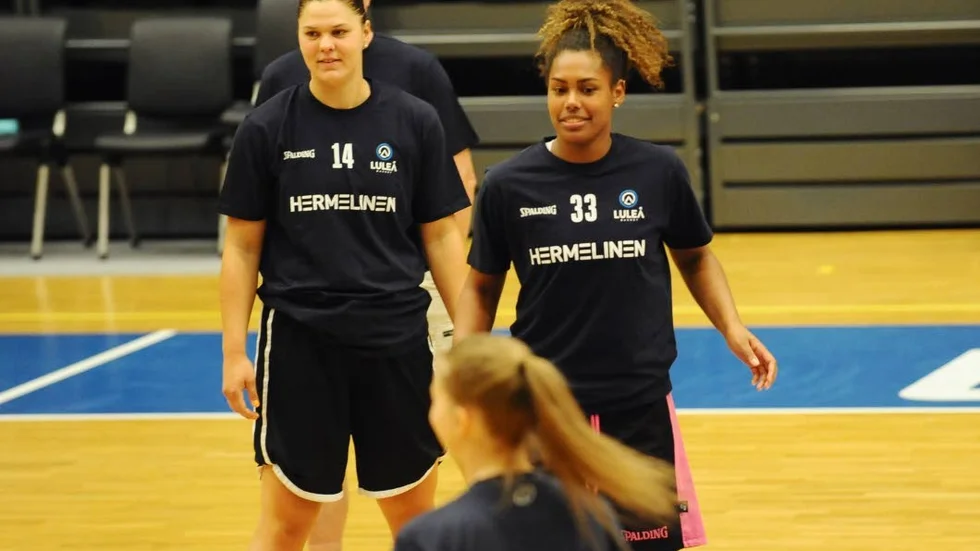 Tillbaka. Janis Ndiba besökte LBBK förra säsongen. Nu är hon tillbaka för att förstärka laget den här säsongen.