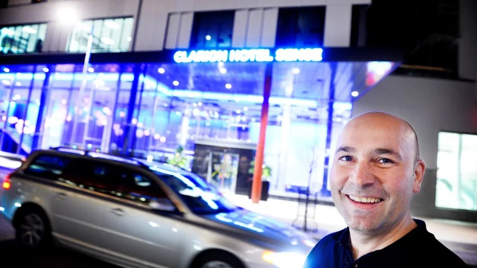 LÄMNAT. Fabien Gentou har lämnat jobbet som hotellchef för Clarion Sense i Luleå.