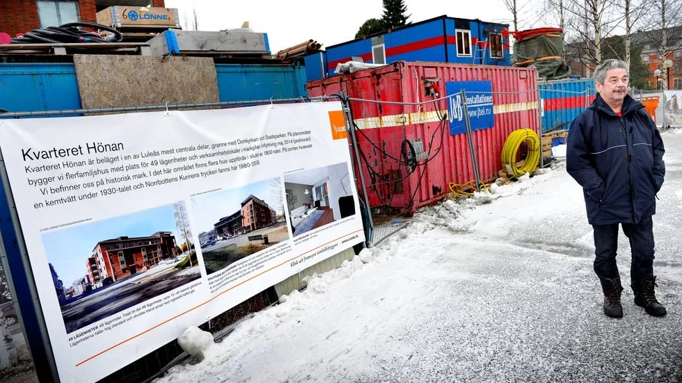 STOPP FÖR LULEBO. "Ingenting bör säljas", säger Sören Lejon, ordförande i Hyresgästföreningen i Luleå.