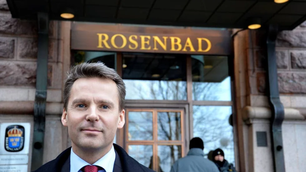 NYA UTMANINGAR. Maktens högborg, Rosenbad, är sedan ett och ett halvt år Göran Millberts arbetsplats.