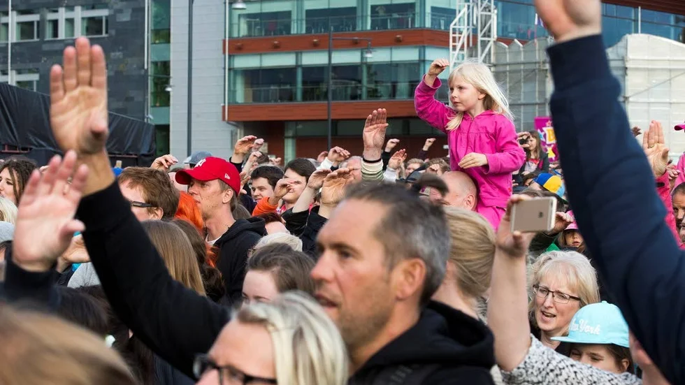 Tryggt. Luleå hamnfestival öppnade helt utan anmärkningar och festivalens arrangörer hoppas att det fortsätter i samma riktning.