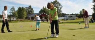 "Det är minigolf"