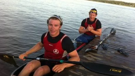 Joel Elenius och Henrik Strand.