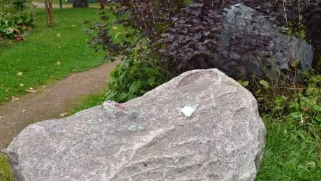GLÖMD VÄNORTSPARK. Den tidigare symbolen för Gällivare framtidssträvanden Vänortsparken signalerar i dag om en förgången tid vars minne inte längre vårdas.