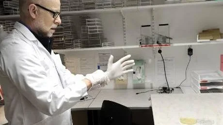 HÅLLER KOLL. "Vi måste hålla koll hela tiden på olika typer av smittsamma sjukdomar", säger Anders Österlund.