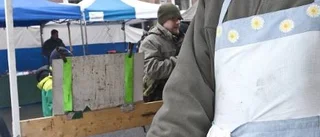 Lyckade marknad trots aprilväder