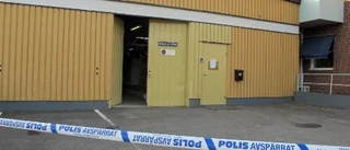 Knivrån mot butik i Älvsbyn
