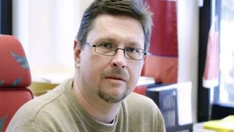 Olov Abrahamsson, S-politisk chefredaktör på NSD. (Arkibild)