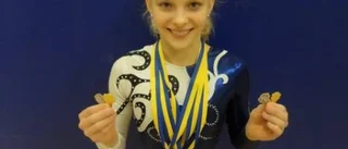 Julia dominerade JSM i gymnastik