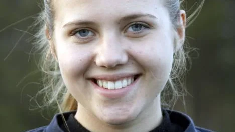 Stina Grahn var en av målskyttarna för Piteås F 17-lag som vann i Internetbay Cup. (Arkivbild)