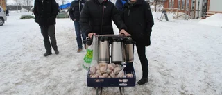 Vackert väder – men färre knallar