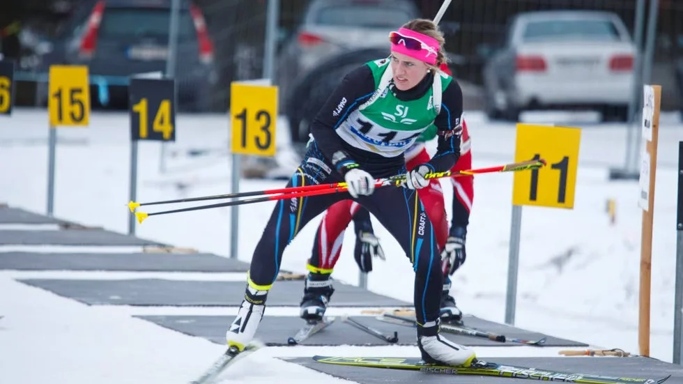 Medaljör. ”Åkningen var inte så vass, men jag tog mig igenom”, säger Ingela Andersson, K4 IF.
