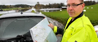 Vägarbete på farlig sträcka ställs in