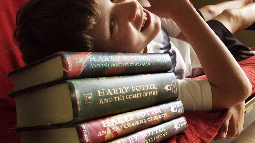 Åtta. Snart kommer den åttonde boken om Harry Potter.
