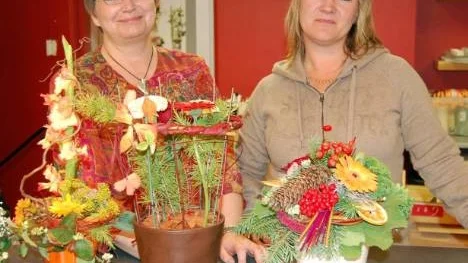 Marina Wennerberg och Veronica Fjellström ser fram öppnandet.