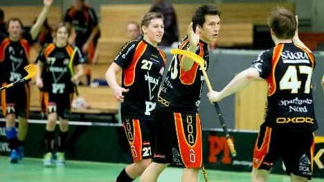 Wibax Patriots hoppas att John Wirkola (mitten) ska förstärka ett sjukdomsfyllt lag i helgen. (Arkivbild).