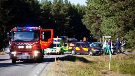 Inom loppet av en halvtimme fick räddningstjänsten rycka ut till två trafikolyckor i Piteå där en inträffade i korsningen Flakabergsvägen/Wärdshusvägen.