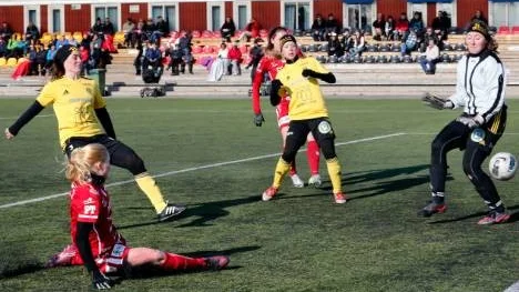 Johanna Anderssons 13-0 var den snyggaste fullträffen i målfesten.