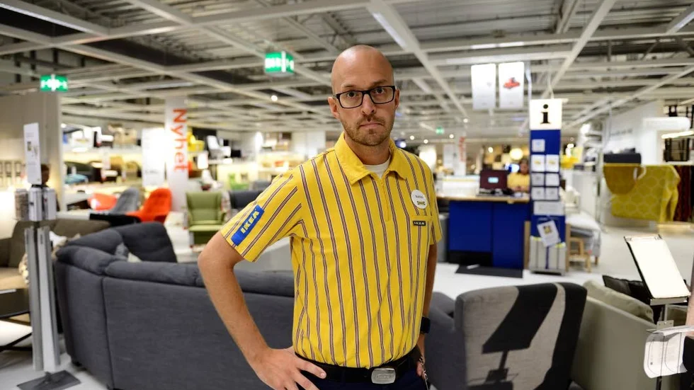 Mattias Johansson. Varuhuschef på Ikea i Västerås.