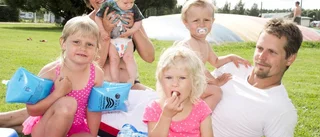 Kall sommar – färre på campingen