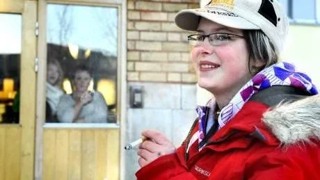 SKA FIMPA. Julia Eklund har rökt cigaretter sedan hon var 13 år men har bestämt sig för att sluta.