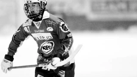 stannar. Kalix föll trots två mål av Janne Rintala, som stannar i klubben även nästa säsong. Foto: PETRA ISAKSSON