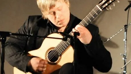 KLASSISKT. Joel Sundquist spelade klassisk musik.