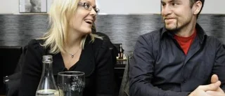 Vi två: Monica och Jörgen gifte sig i snöstorm