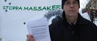 Manifestation mot kriget