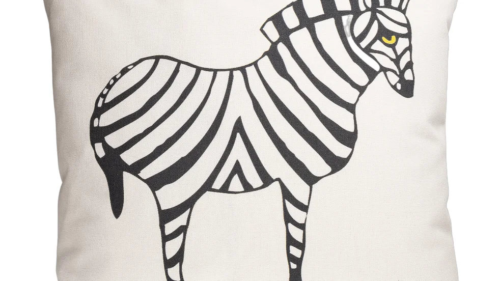Kuddfodral Lisa Larson Zebra