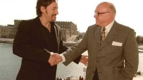 PRISTAGARE. 1997 fick Eric Ericson ta emot Polarpriset tillsammans med Bruce Springsteen.