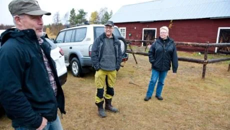 EMOT. Tor Lundberg, Matti Holmgren och May-Britt Öhman - same, turistentreprenör respektive forskare - ser bättre alternativ än gruvdrift.