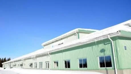 INGEN VERKSAMHET. Jokkmokks kommuns industrilokal i Porjus sjuder inte av samma aktivitet som för ett år sedan då huvuddelen av lokalerna utnyttjades för Latitude solars solcellsproduktion för export till Europa.