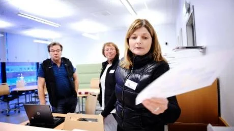 BEMANNAD. Karin Fredriksson är en av två heltidsanställda lärare på Studion. Den andra heter Ann-Marie Andersson och dessutom finns specielpedagogen Jan Söderberg att tillgå.