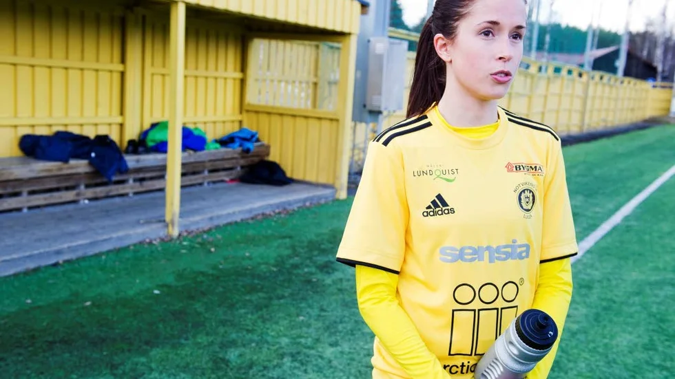 Nästan nyförvärv. Johanna Lindbäck har haft skadeproblem och blir nästan som ett nyförvärv i lagets hårdsatsning mot elitettan.