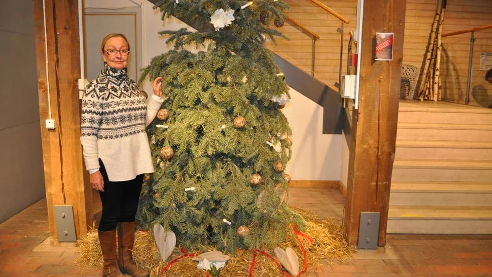 Fick kalaset förstört. Det var Maria Nordmark som skulle fira 60-årskalas i Persön den 1 augusti i år. Kalaset blev dock avbrutet när en påverkad man korde med en stulen bil in i restaurangen. Nu hoppas Maria på ett gott nytt år . Bilden är tagen inför julen på Steninge slott i Sigtuna kommun där hon har sin anställning.