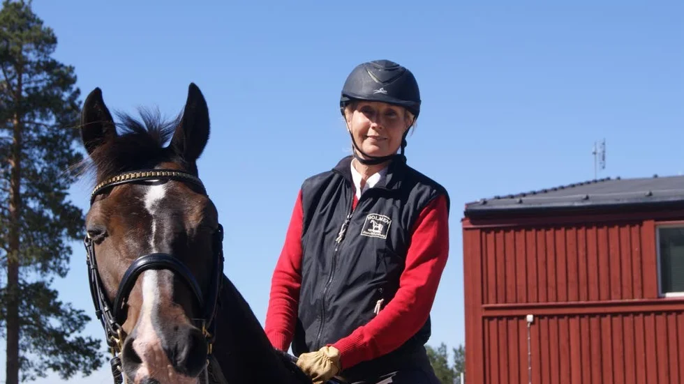 Länken. Marie Eriksson har tränat för dressyrlegendaren Arthur Kottas-Heldenberg och det är mycket tack vare henne som österrikaren var tillbaka i länet.