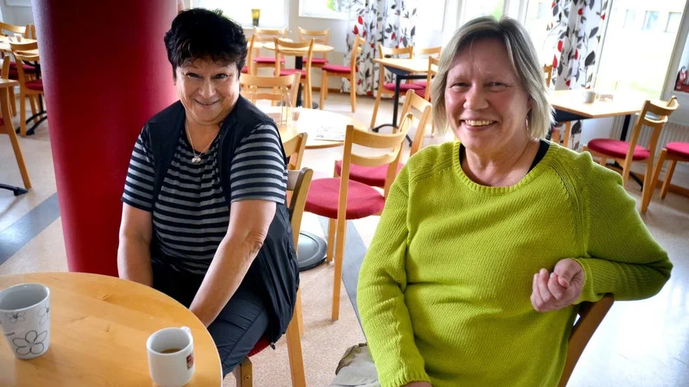 Viktigt med ledigt. Både Britt-Marie Israelsson och Birgitta Palo Johansson tycker det är viktigt att vara ledig under semestern.