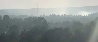 Skogsbrand vid Åby