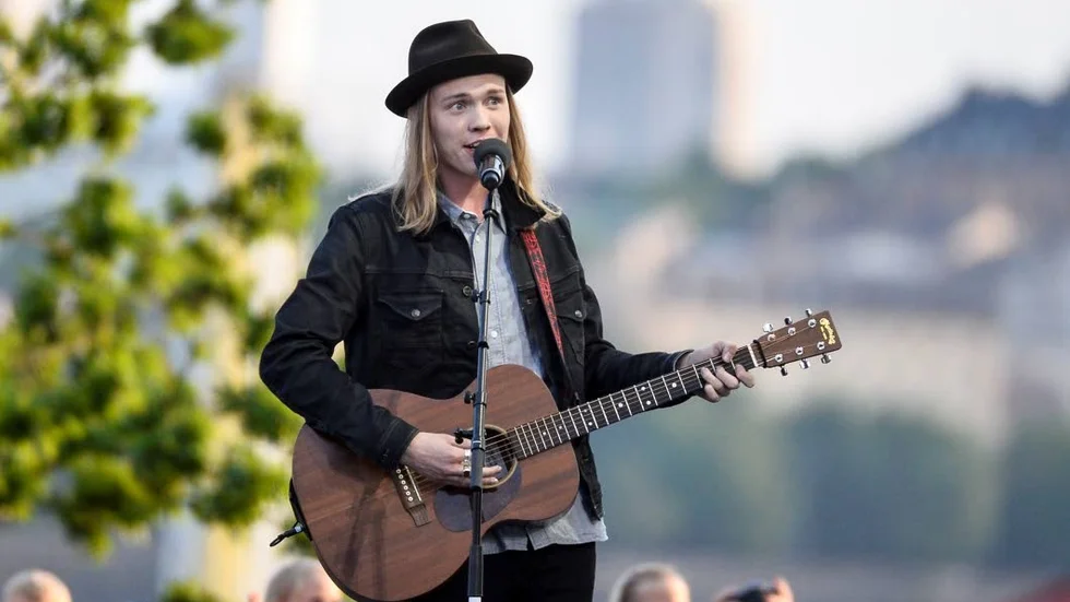 Jakob Karlberg, här på i Allsång på Skansen.