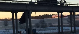 "Lastbilsföraren hade enorm tur"