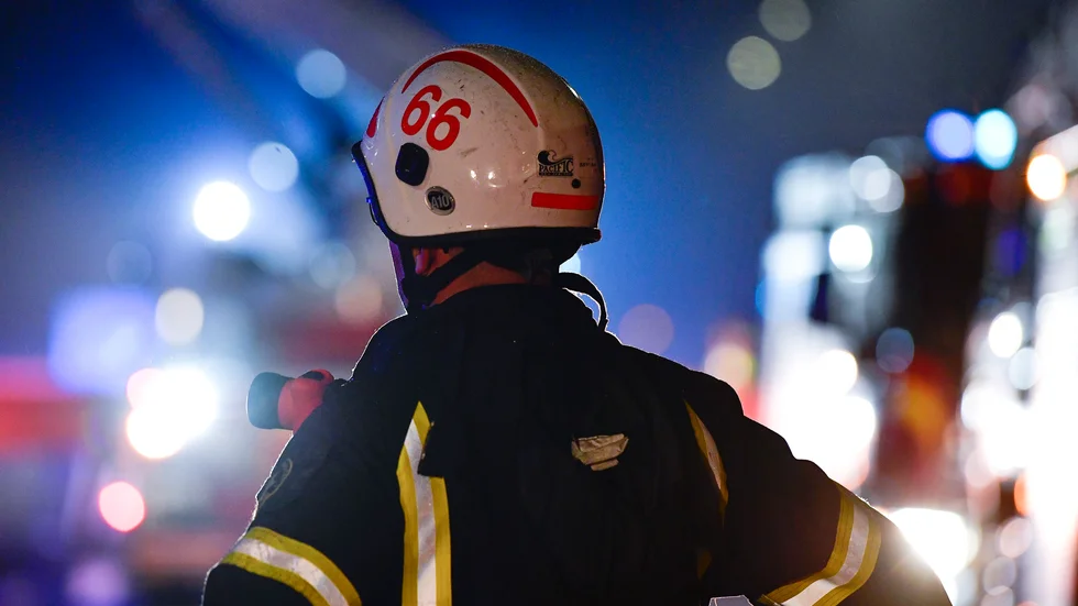 En man har gripits, misstänkt för mordbrand i en lägenhet i Gävle. Arkivbild.