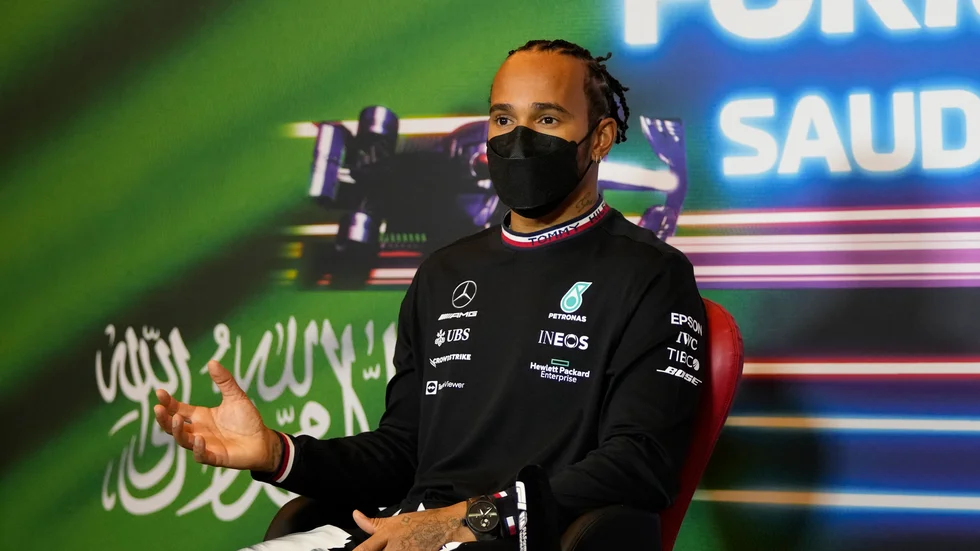 Lewis Hamilton.