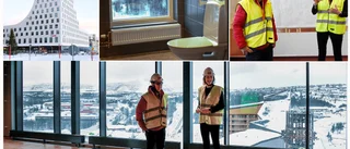 Hotellet växer fram: "Sanningens ögonblick är nära" ✓Fasaden – hyllning till Kebnekaise ✓Kirunabornas vardagsrum